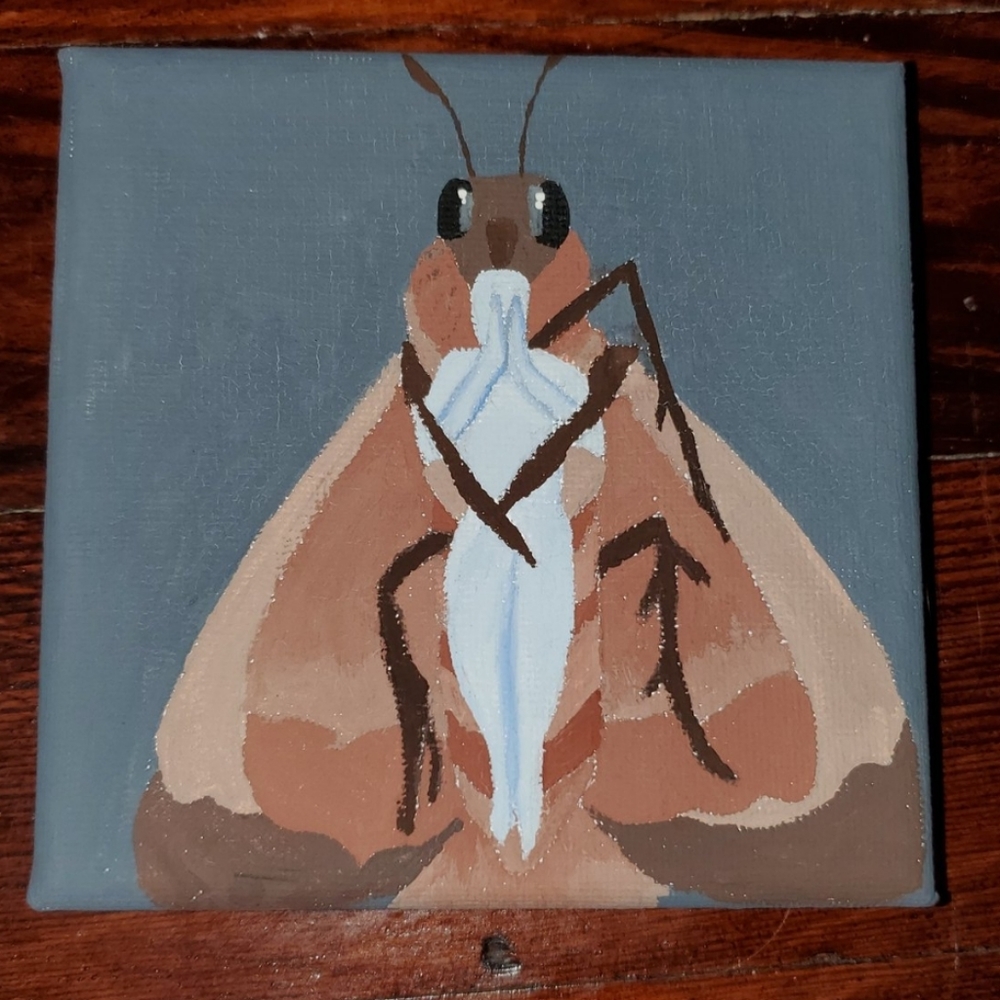 Acrylic painting